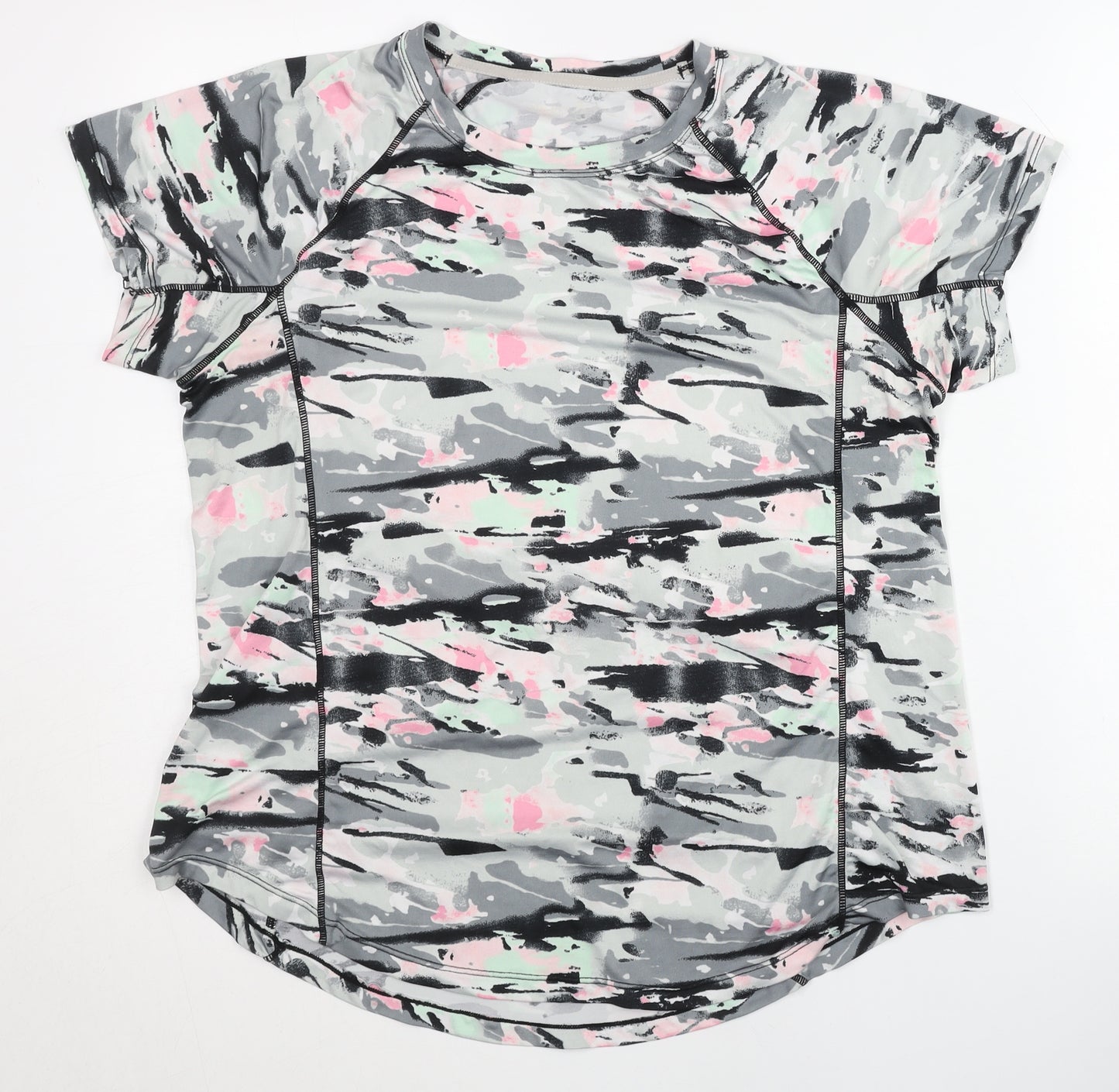 Athleta Women's Camouflage Gym T-Shirt L