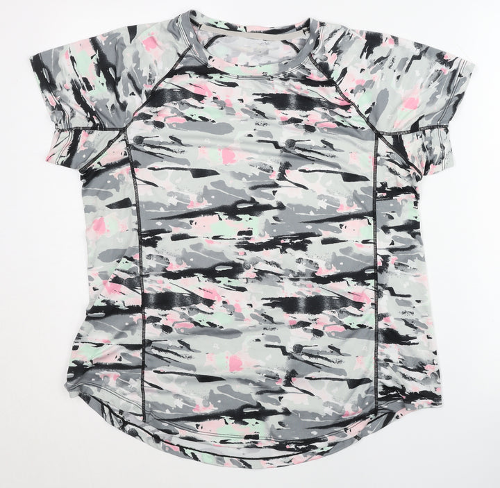 Athleta Women's Camouflage Gym T-Shirt L