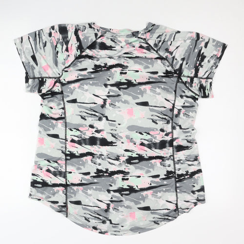 Athleta Women's Camouflage Gym T-Shirt L