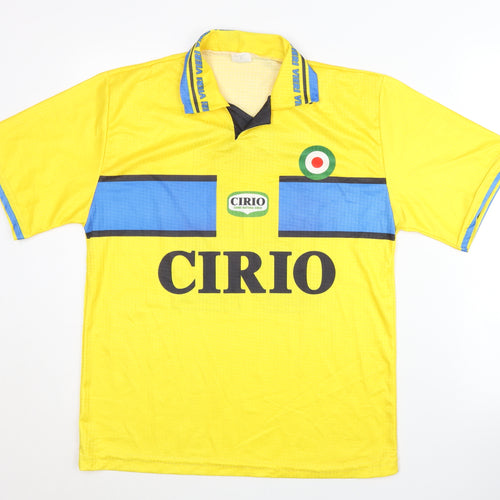 Non Originale Men's Yellow Football Jersey S - Vieri 32 Logo
