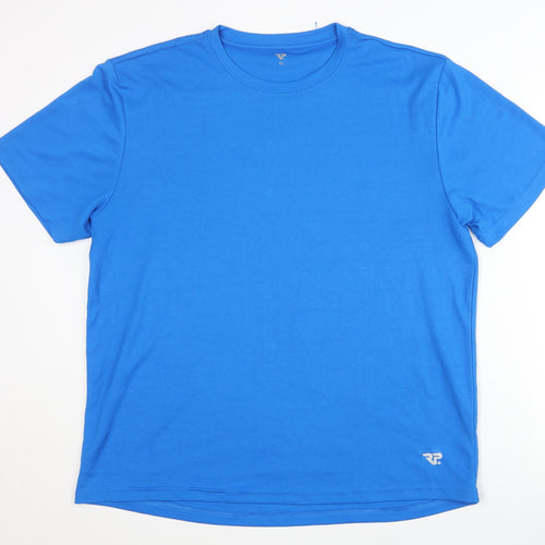 RP Men's XL Blue Polyester T-Shirt