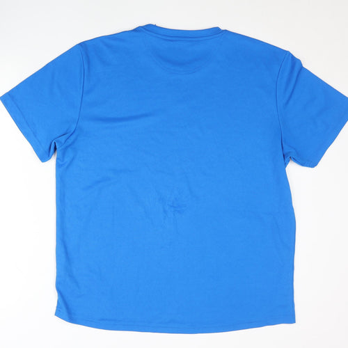 RP Men's XL Blue Polyester T-Shirt