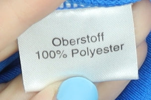 RP Men's XL Blue Polyester T-Shirt