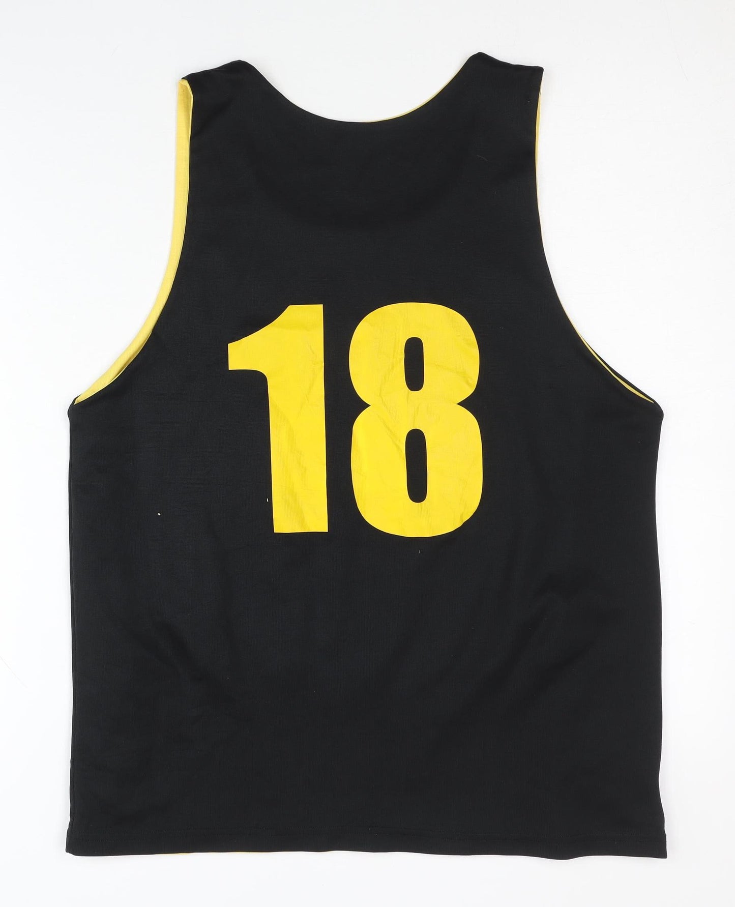 Allemo Boys Black Basketball Tank Jersey, 12 Years