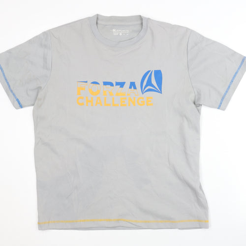 N.Sports Grey Men's M T-Shirt Basic Activewear