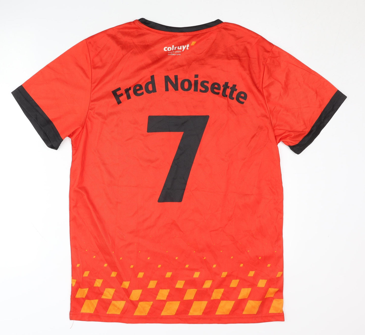Men's Red XL Football Jersey Short Sleeve