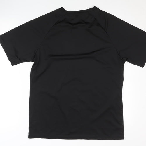 Men's Black 2XL Basic T-Shirt