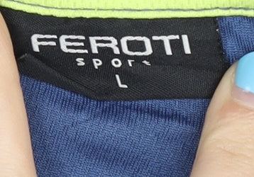 Feroti Sport Men's Blue Tank Top L