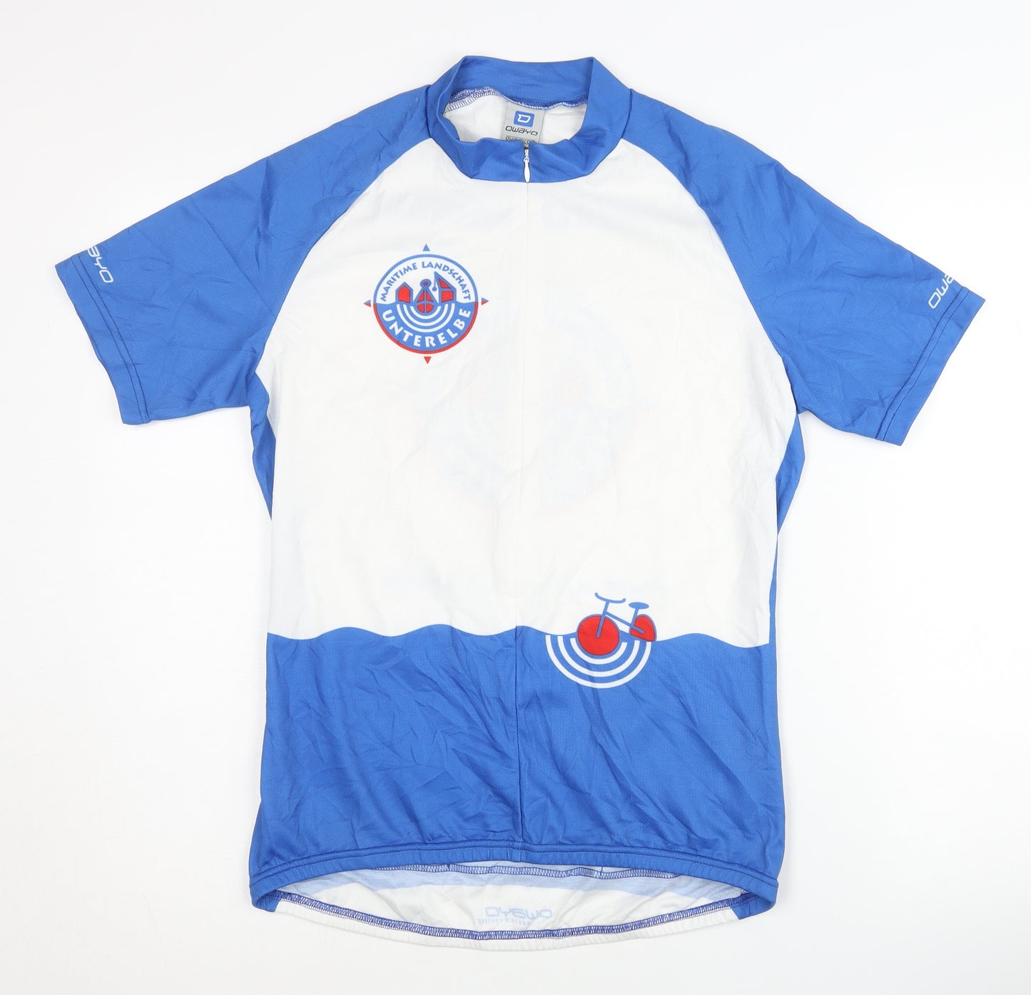 Owayo Men's Blue Cycling Jersey L