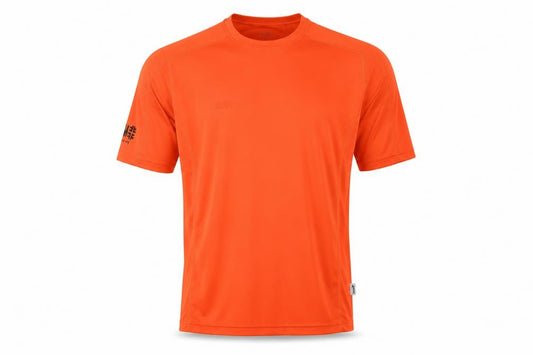 Front view of JAKO Orange T-Shirt unisex s gym sportswear