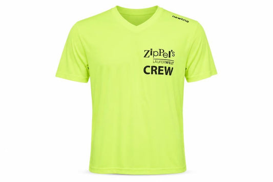 Front view of Newline Men's Green Running T-Shirt, size S