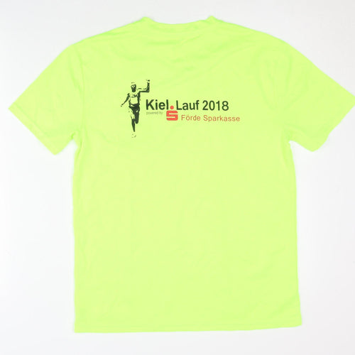 Newline Men's Green Running T-Shirt, Size S