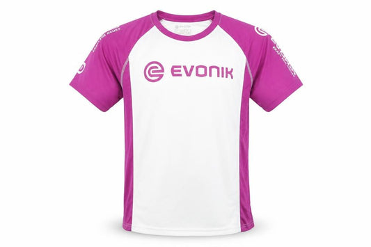 Front view of Evonik unisex multicoloured s t-shirt gym & training