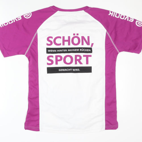 Evonik Unisex Multicoloured S T-Shirt Gym & Training