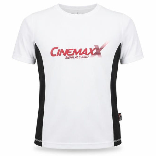 Peppex Sports Unisex White Activewear T-Shirt L