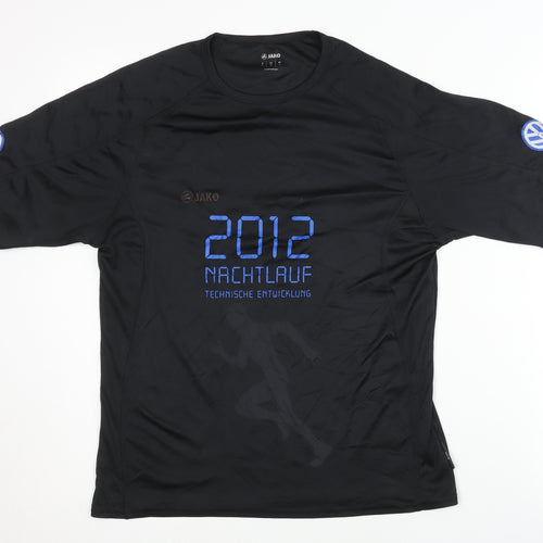 Jako Men's Black XS Jersey T-Shirt for Running