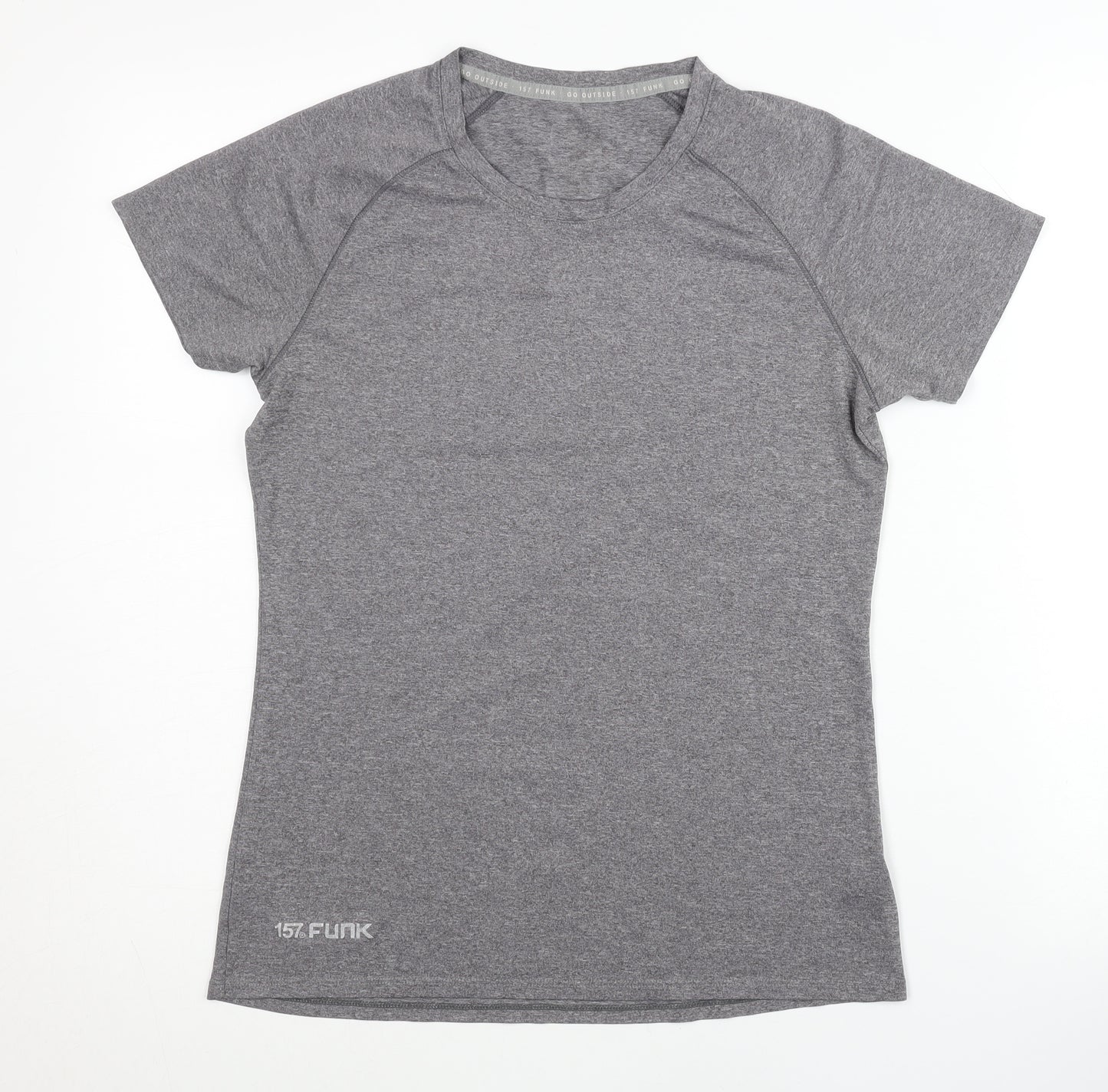 157 Funk Grey Women's Regular Fit Gym T-Shirt