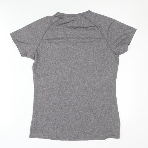 157 Funk Grey Women's Regular Fit Gym T-Shirt