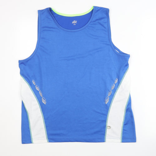 Crane Sports Men's Blue Tank Top L
