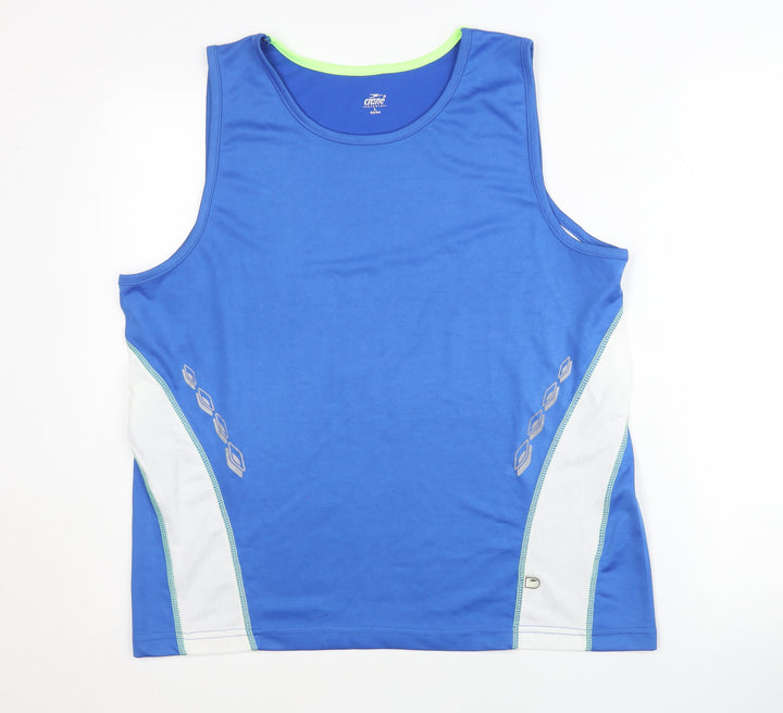 Crane Sports Men's Blue Tank Top L