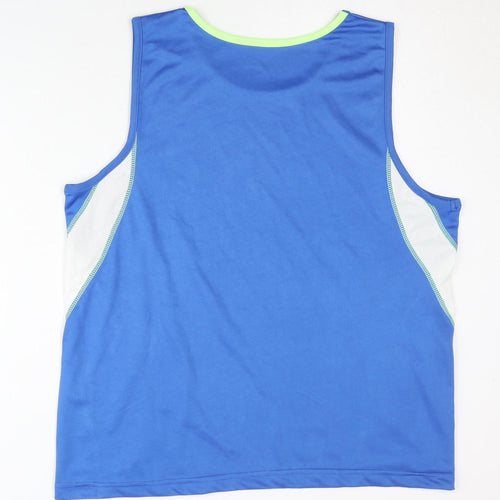 Crane Sports Men's Blue Tank Top L