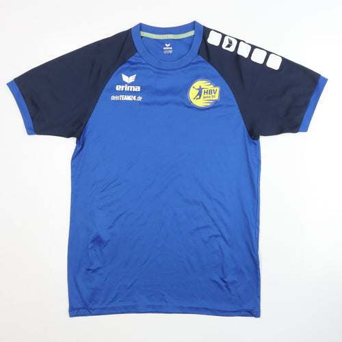 Erima Men's Blue Training T-Shirt, Size M, Sports Jersey