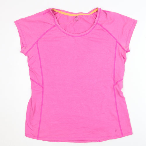 H&M Women's Pink L Basic T-Shirt