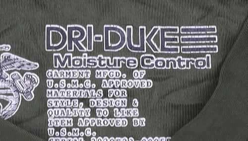 Dri-Duke Men's Green Moisture Wicking XL T-Shirt