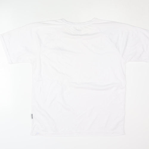 Cona Sport Men's White T-Shirt, Size L, Casual Jersey