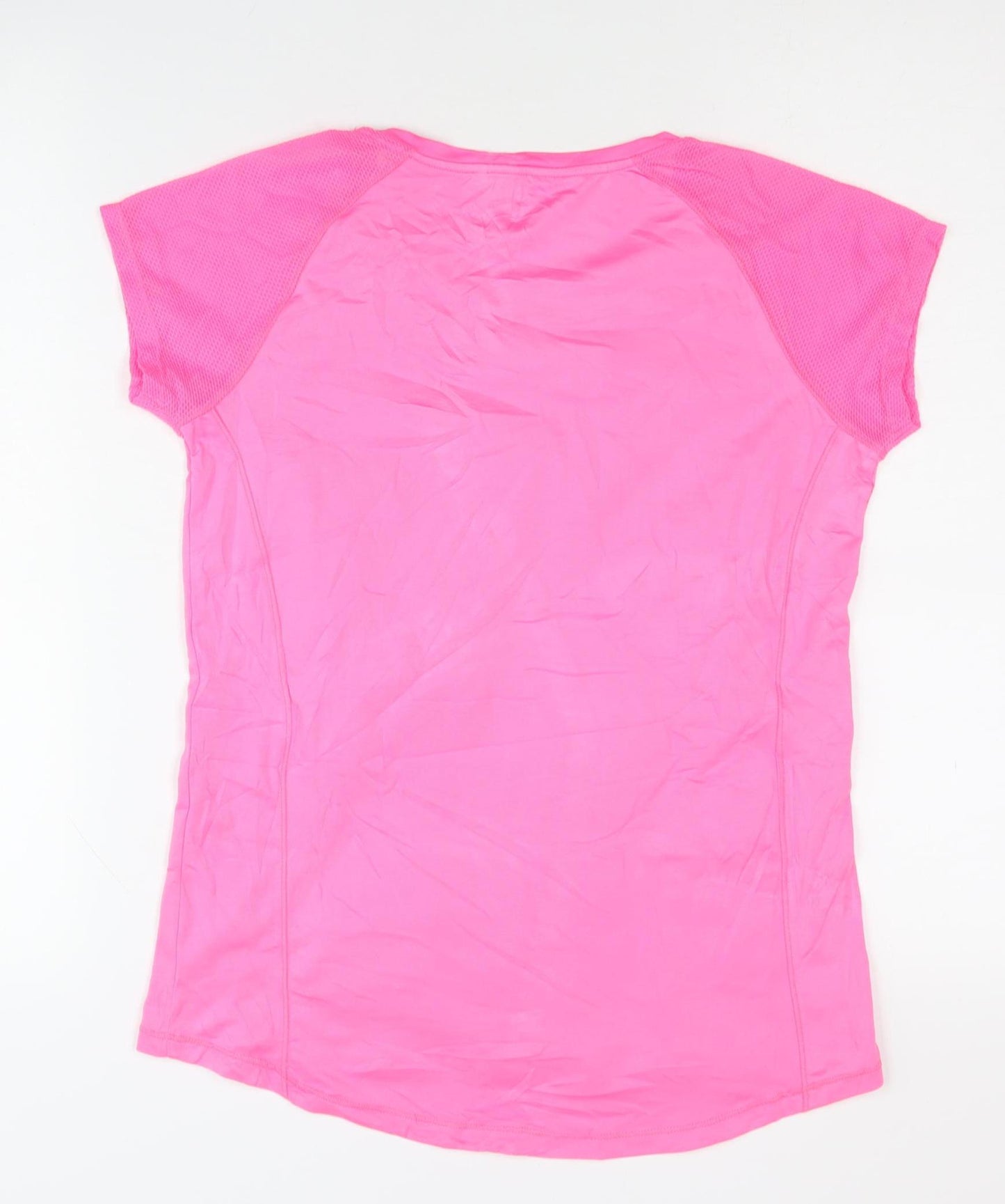 Yigga Girls Pink Athletic T-Shirt, Size 18, Lightweight & Breathable