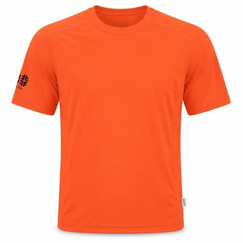 Jako Men's Orange T-Shirt, S, Crew Neck, Activewear