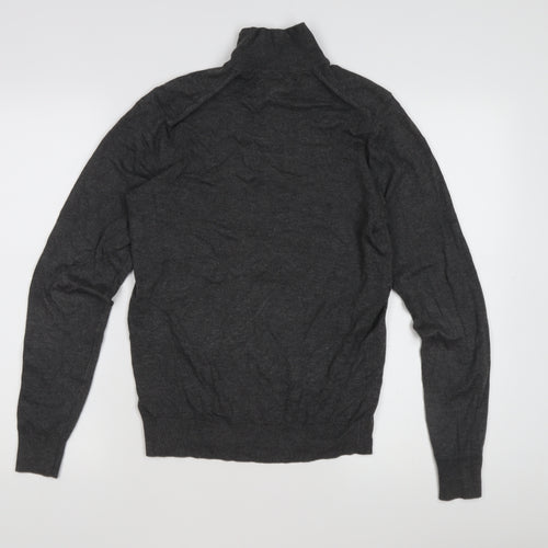 River Island Womens Grey High Neck Jumper XS