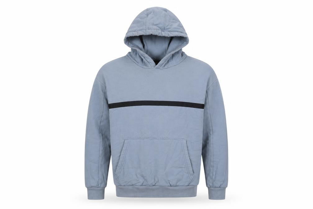 Front view of Marks & Spencer Blue Teen Hoodie Pullover L