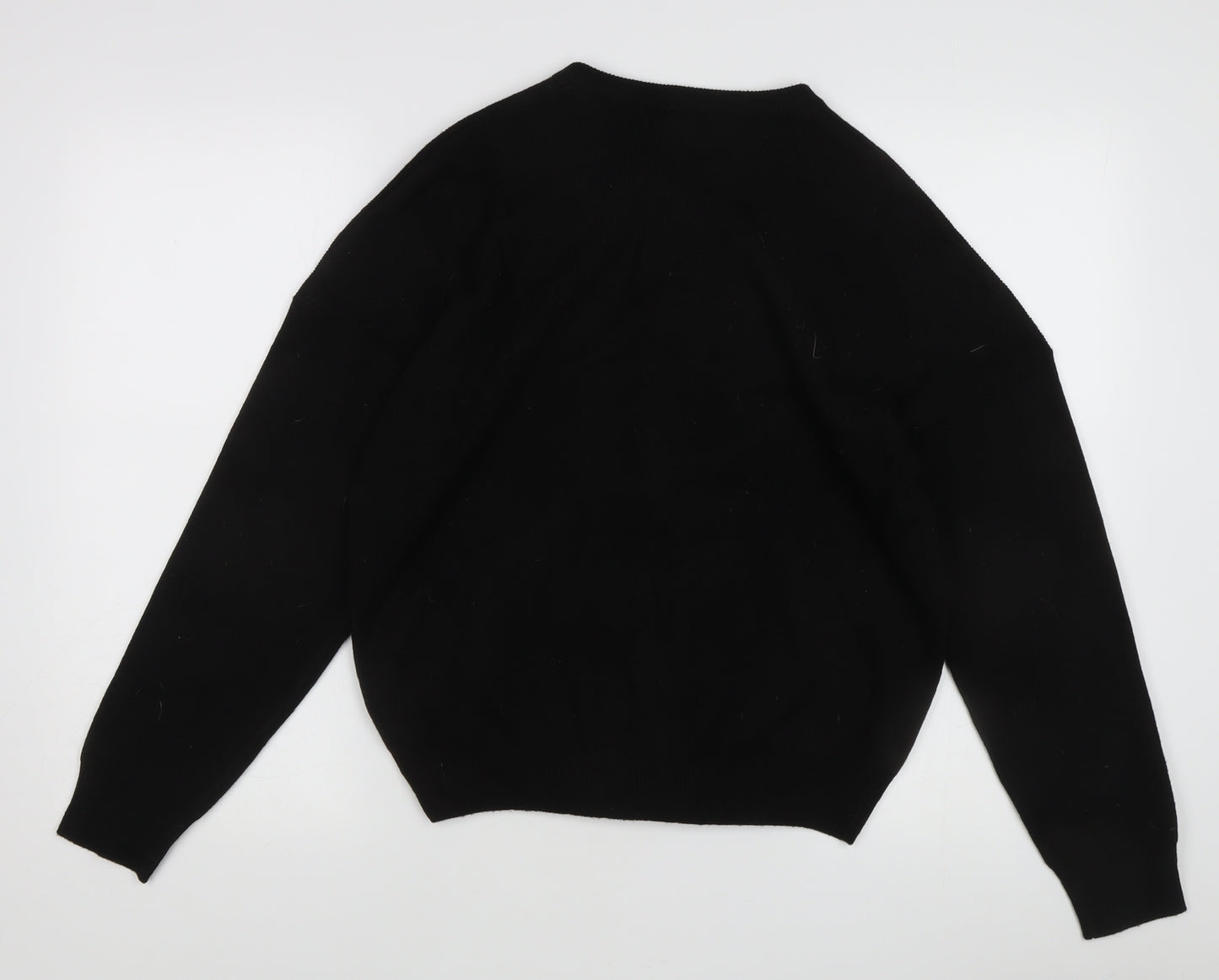 Boohoo Women's Black Full Zip Jumper, Size S