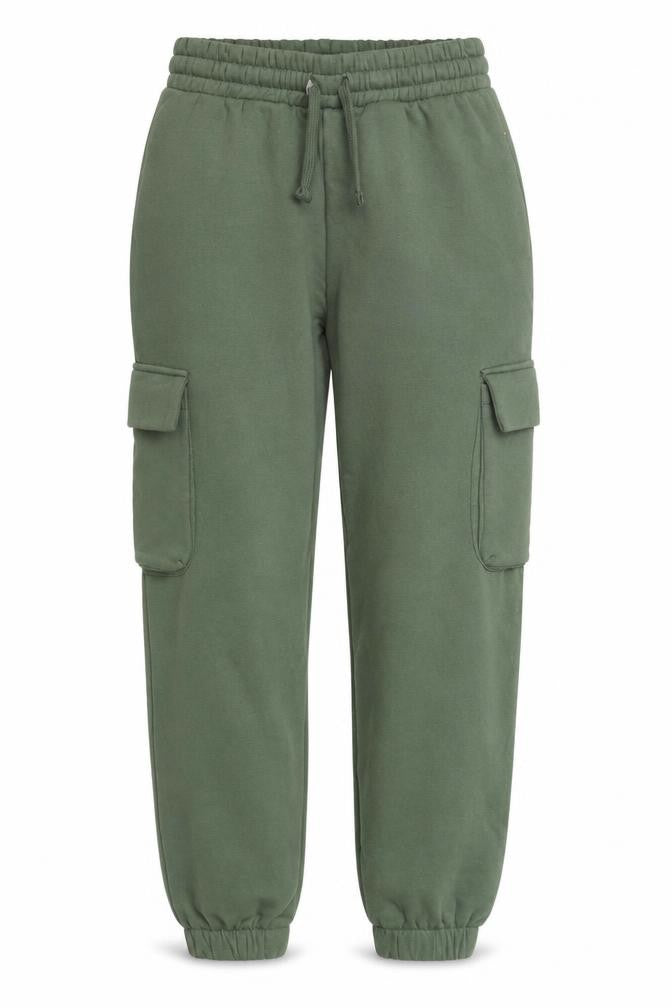 Zara Women's Green Cargo Trousers S - Casual Comfort