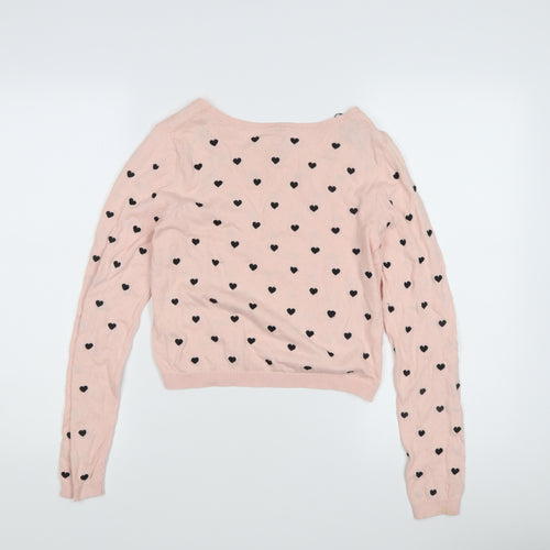 H&M Women's Pink XS Pullover Jumper