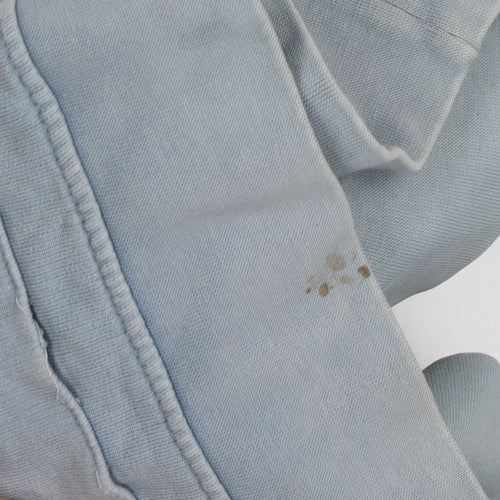 Topman Men's Blue Pullover Hoodie - Size M