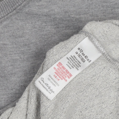 Marks and Spencer Women’s Grey Pullover Sweatshirt Size 12