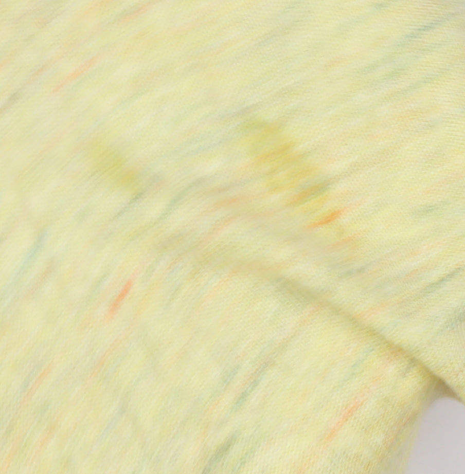 Next Women's Yellow Boat Neck Jumper Size L