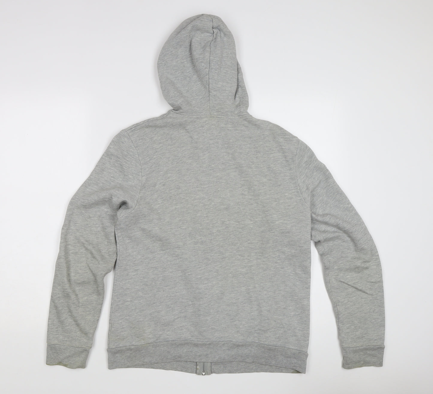Topman Men’s Grey Full Zip Hoodie, Size S