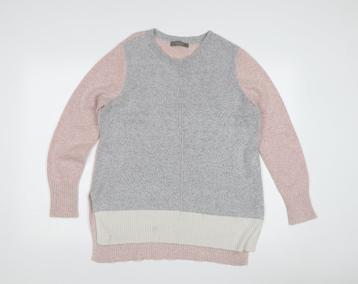 Oasis Women's Multicoloured Medium Pullover Knit Jumper