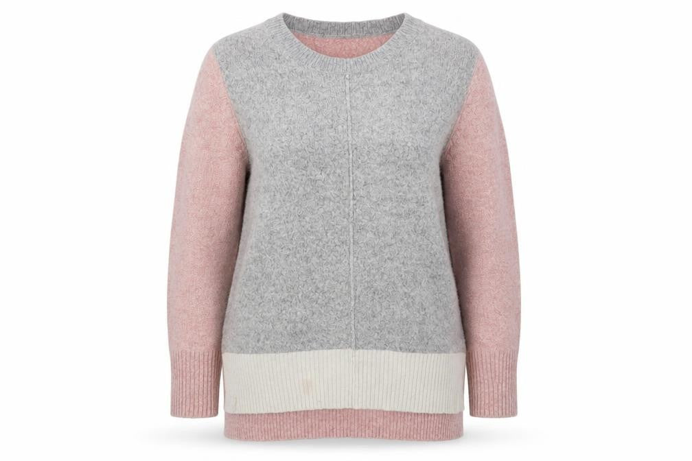 Front view of Oasis Women's Multicoloured Medium Pullover Knit Jumper