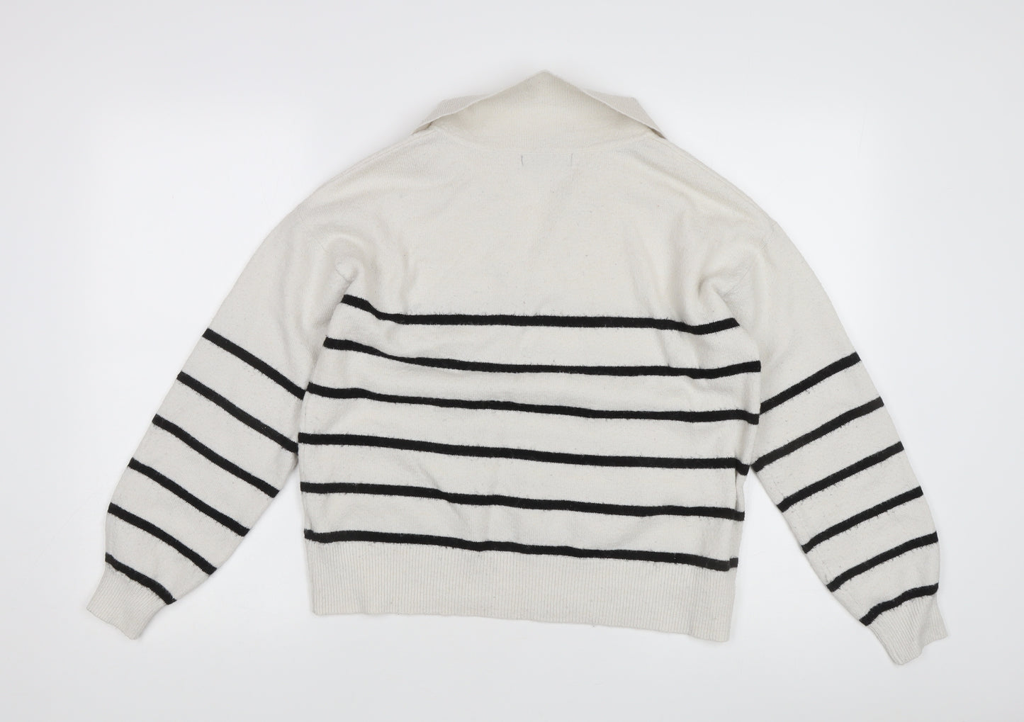 Marks and Spencer Women’s Striped Collared Jumper