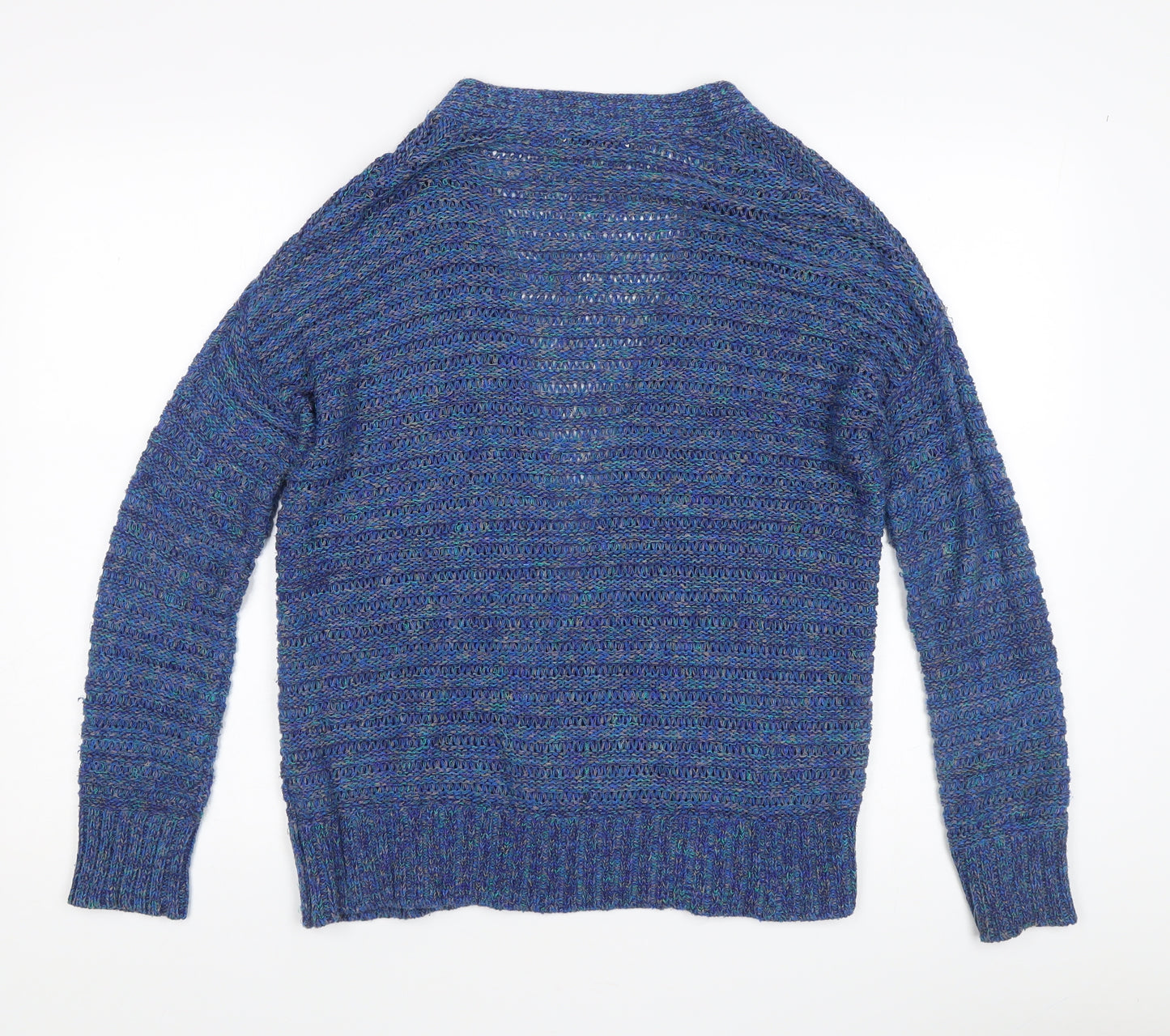 Coldwater Creek Women's Blue Open Front Cardigan Size S