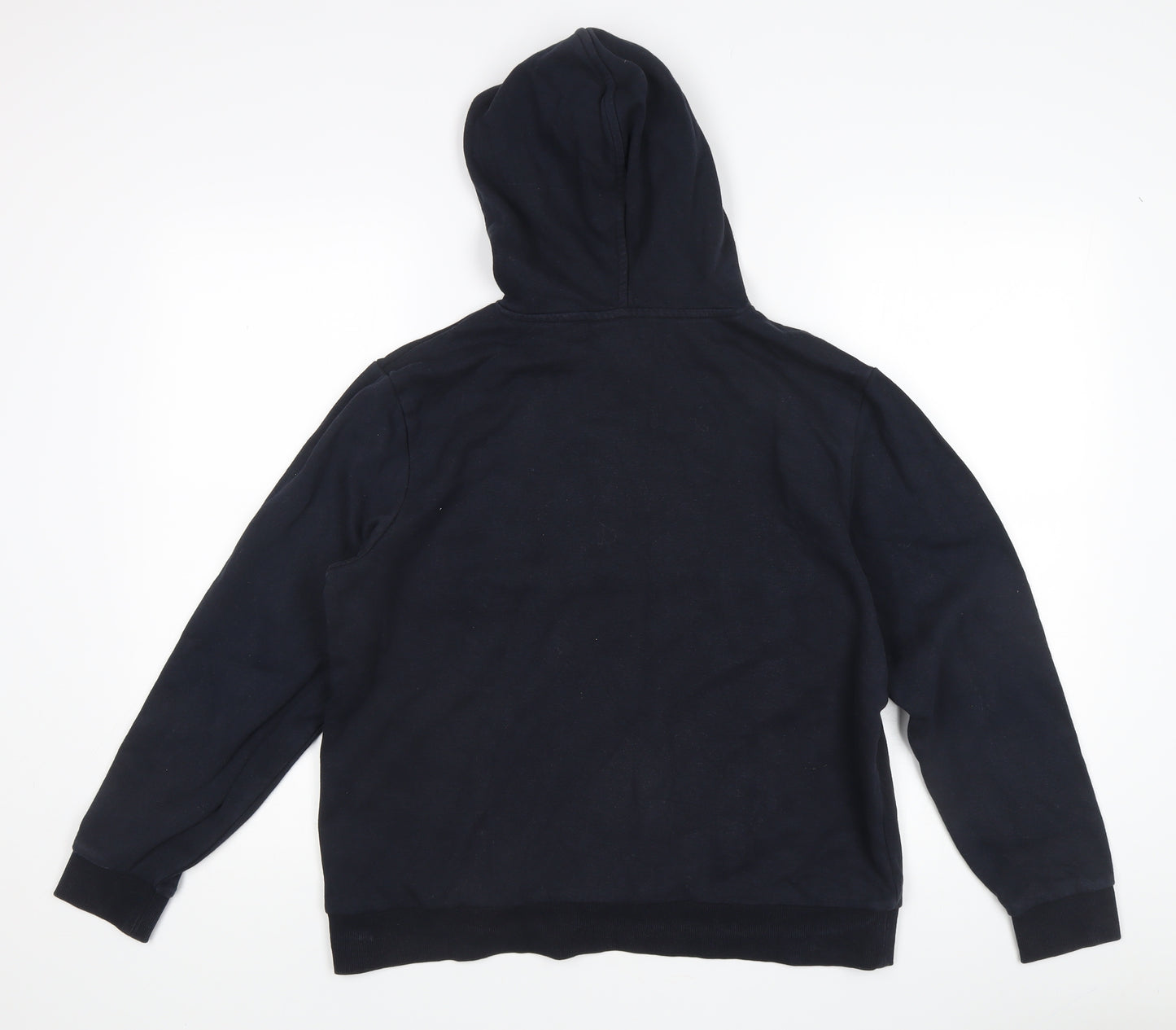 Marks and Spencer Men's Black Medium Pullover Hoodie