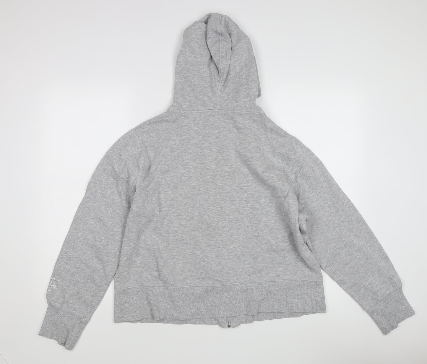 Grey Women's Full Zip Hoodie - Size Regular, Casual Comfort