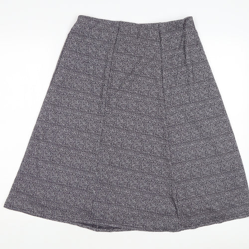 Honor Millburn Women's Grey A-Line Skirt Size 12