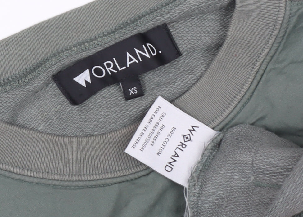 Worland Men's Grey XS Pullover Sweatshirt