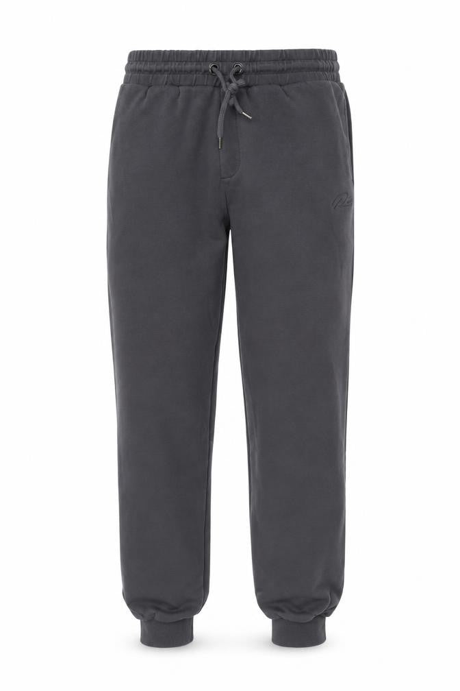 Front view of River Island Men's Grey Sweatpants M Casual Comfort