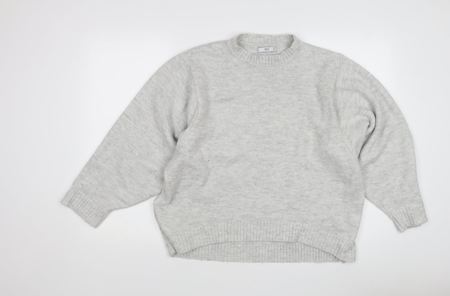 MNG Basics Women's Grey Pullover Jumper, Size 12